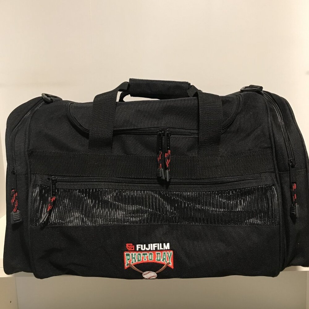 Leed's Fuji Film Photo Day Black Duffle Bag
